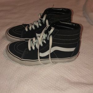 Black high top vans